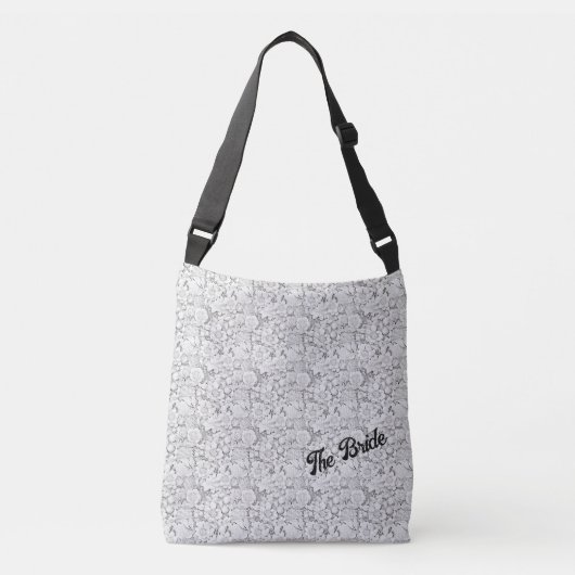 Sac Ajustable Mariées personnalisable Floral (Devant)