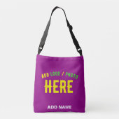 SAC AJUSTABLE MARQUE MODERNE MODERNE PERSONNALISABLE POURPULAIRE (Dos)