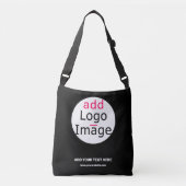 Sac Ajustable Marque professionnelle personnalisable Noir (Devant)