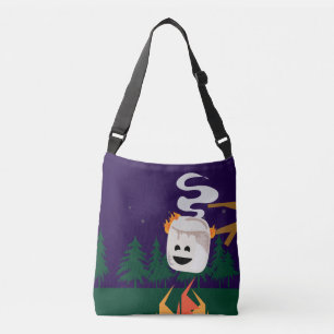 Sac Ajustable Marshmallow Campfire mignon dessin amusant