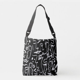 Sac Ajustable Masques de faces Abstraites : Motif géométrique