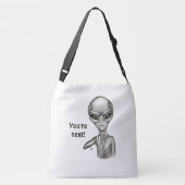 Sac Ajustable Mauvais Alien, Tu es le prochain ! (Dos)