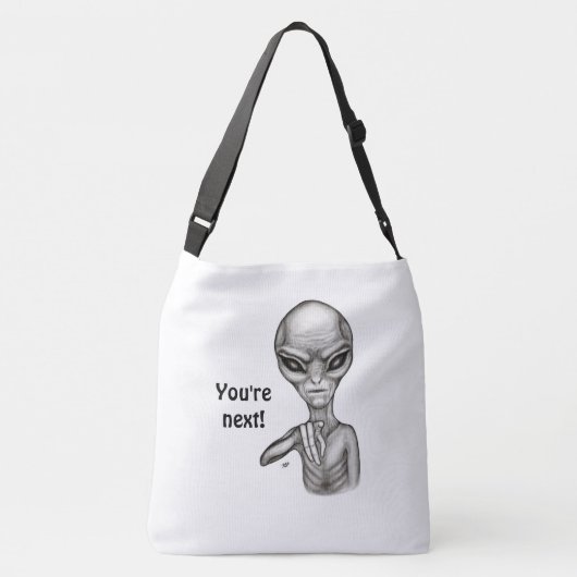 Sac Ajustable Mauvais Alien, Tu es le prochain ! (Dos)