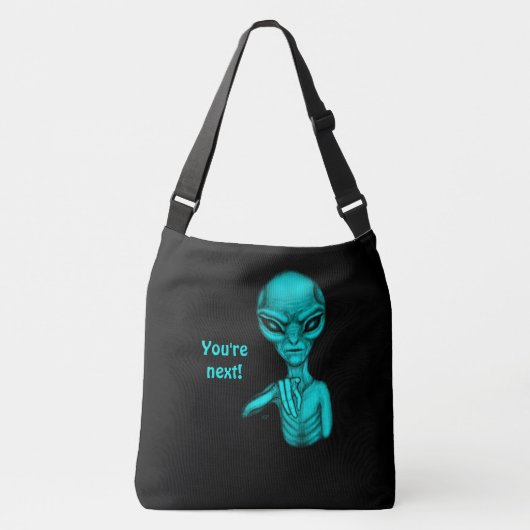 Sac Ajustable Mauvais Alien, Tu es le prochain ! (Devant)