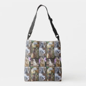 Sac Ajustable Meerkats Sur Un Collage Photo, (Dos)