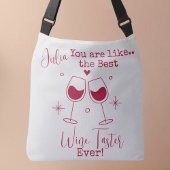 Sac Ajustable Meilleure dégustation de vin, Épaule de dégustatio