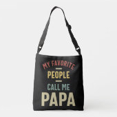 Sac Ajustable Mens Mes Favoris Appelez-Moi Papa Cadeau (Dos)