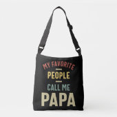 Sac Ajustable Mens Mes Favoris Appelez-Moi Papa Cadeau (Devant)