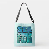 Sac Ajustable mer, vague, plaisir (Dos)