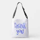 Sac Ajustable merci l'art texte (Dos)