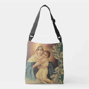 Sac Ajustable Mère bénie Mary de Vierge avec le bébé Jésus