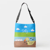 Sac Ajustable Mère Canard chante à ses oeufs (Dos)