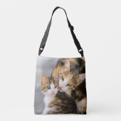 Sac Ajustable Mère Chat aime mignon Bébé Kitten Animal Animaux A (Dos)