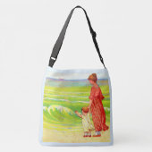 Sac Ajustable mère et bébé sur la plage (Dos)