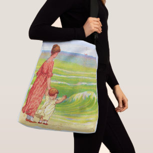 Sac Ajustable mère et bébé sur la plage