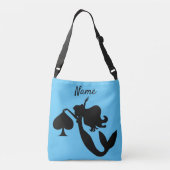 Sac Ajustable Mermaid noir Silhouette Thunder_Cove (Dos)