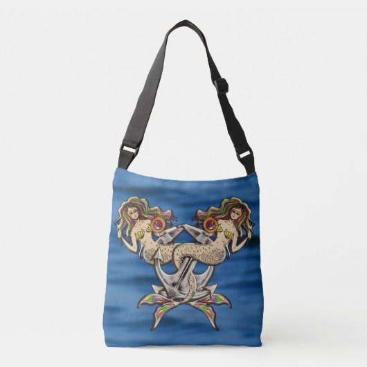 Sac Ajustable Mermaids - Design nautique pour les amoureux des o (Devant)