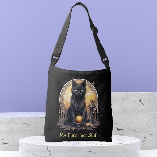 Sac Ajustable Mes trucs Purfect Black Witchy Chat