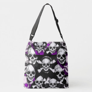 Sac Ajustable Métal noir pourpre de crâne