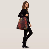 Sac Ajustable Métamorphose Abstrait Art Corps croisé (Sur le modèle)