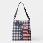 Sac Ajustable Michigan Grunge | Americana | Patriotique (Dos)