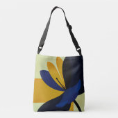 Sac Ajustable Midnight Bloom – Graphisme floral moderne audacieu (Dos)
