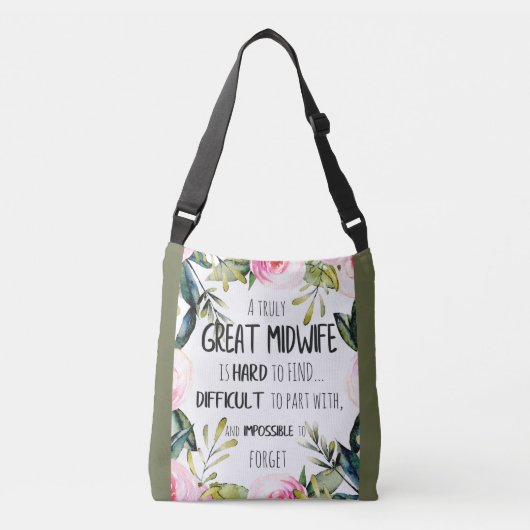 Sac Ajustable Midwoman Doula Office Carte de remerciements Devis (Devant)