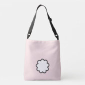 Sac Ajustable Mignon, kawaii, conception rose de lapin (Dos)