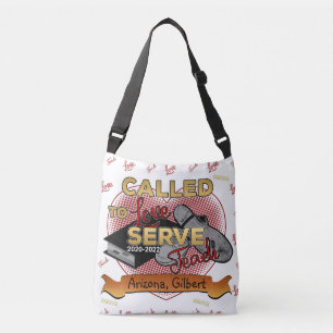 Sac Ajustable Missionnaire personnalisé appelé à apprendre à aim