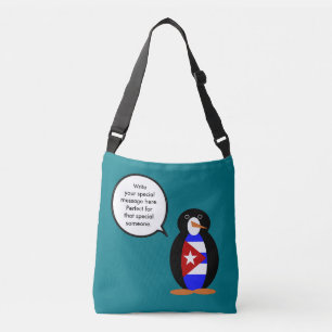Sac Ajustable Mme Pingouin parlant cubain personnalisé