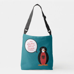 Sac Ajustable Mme Pingouin personnalisée Albanie