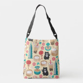 Sac Ajustable Modèle d'icônes de voyage à Taiwan (Dos)