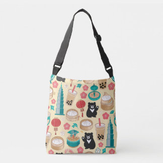 Sac Ajustable Modèle d'icônes de voyage à Taiwan
