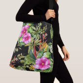 Sac Ajustable Modèle floral tropical (De près)