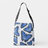 Sac Ajustable Modèle motif de papillon bleu morpho (Dos)