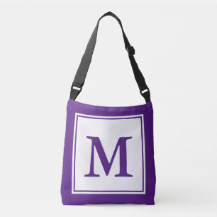 Sac Ajustable Modèle simple blanc et royal violet