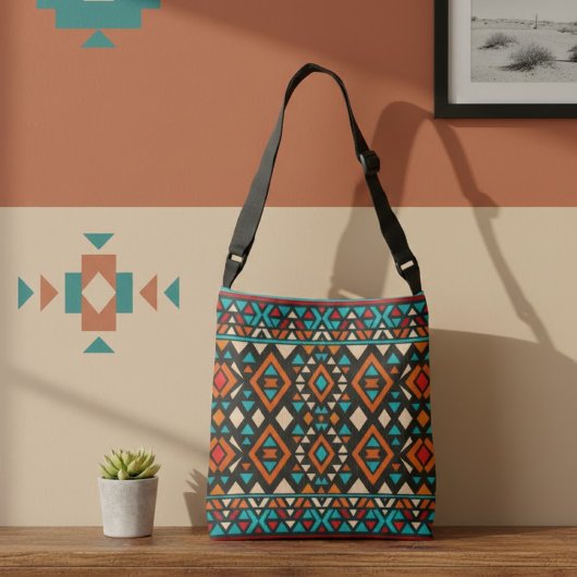 Sac Ajustable Modern Geometric Southwest Style