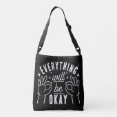 Sac Ajustable Modern Positivity Typography Motivational (Dos)