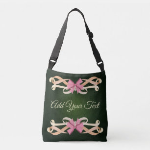 Sac Ajustable Modern Vintage with Elegant Pink Bow Tie