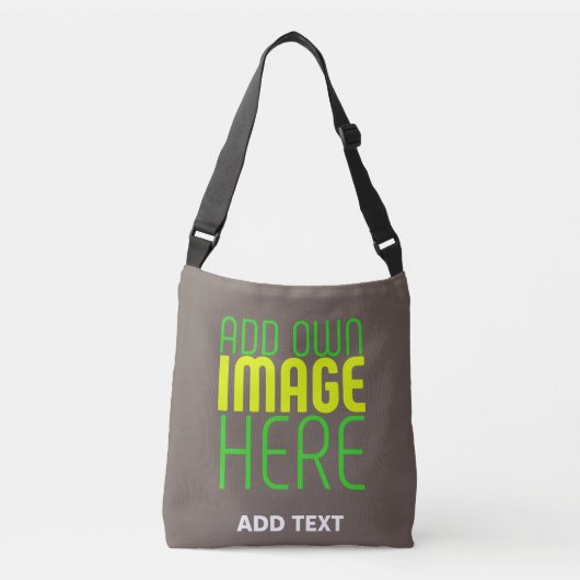 SAC AJUSTABLE MODERNE ÉDITABLE SIMPLE CAFÉ IMAGE MODÈLE TEXTE (Devant)