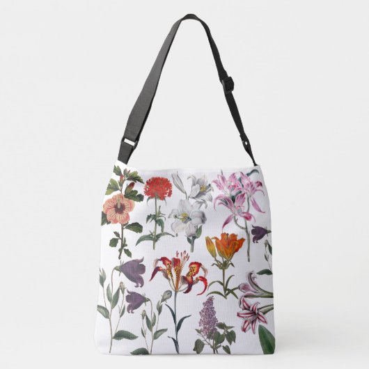 SAC AJUSTABLE MODERNE ET FLORALE VIBRANT (Dos)