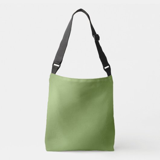 Sac Ajustable Moderne mignon Solide dégradé vert motif d'onde (Devant)