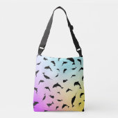 Sac Ajustable Moderne Simple requin baleine à bec arc-en-ciel dé (Devant)