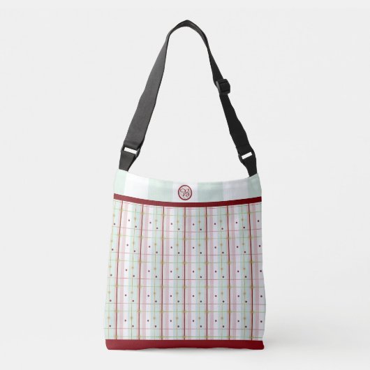 Sac Ajustable Mom's Monogram Kid Essentials Tote - Mint (Devant)