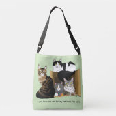 Sac Ajustable Mon chat avait des chats (Dos)