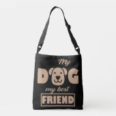 Sac Ajustable Mon chien est mon meilleur ami (Dos)