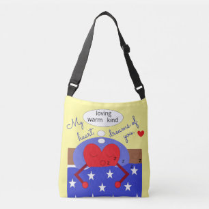 Sac Ajustable Mon cœur rêve de vous :