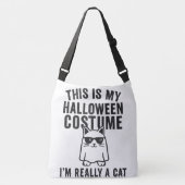 Sac Ajustable Mon costume d'Halloween : Vraiment un chat (Devant)