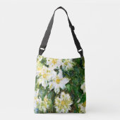 Sac Ajustable Monet - White Clematis, célèbre peinture florale (Devant)