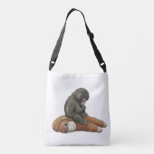 Sac Ajustable Monkey Punch, Baby Monkey Orangutan Hug  (Dos)